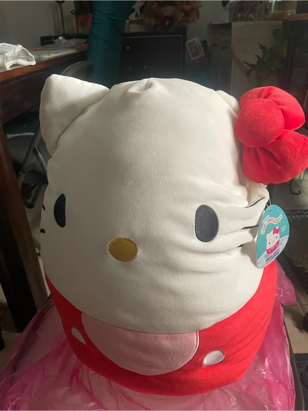 Hello Kitty Pink & White Plush Party Set with Cup and Washcloths